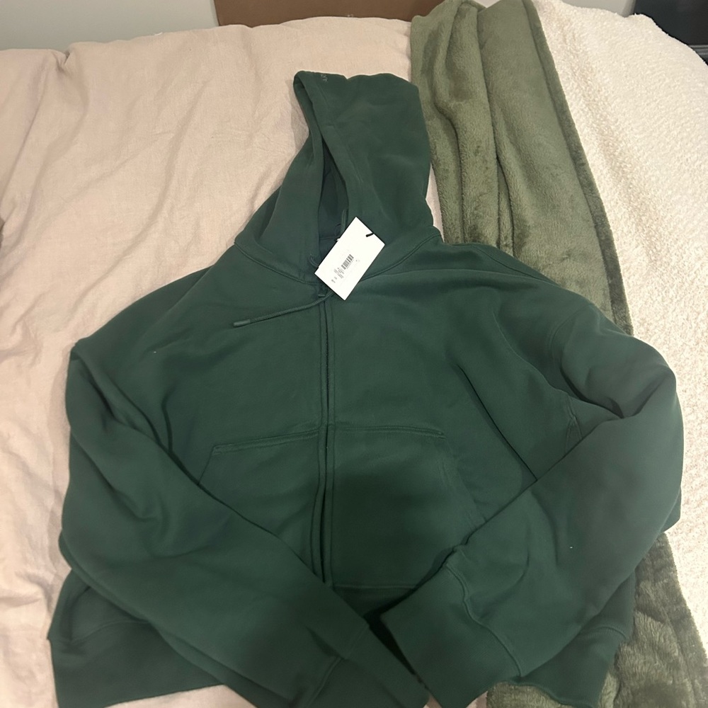 Aritzia Boyfriend Boxy Zip Hoodie